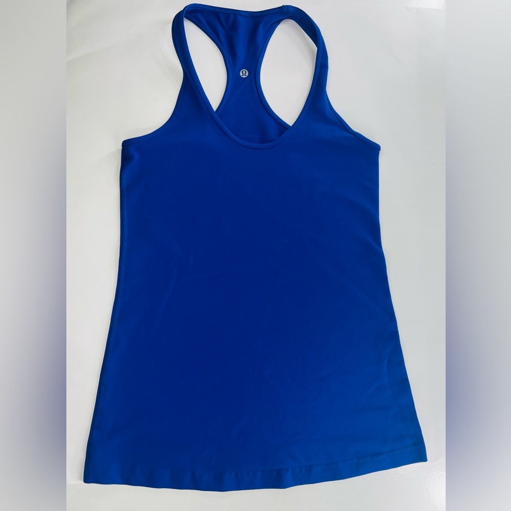 LULULEMON BLUE TANK TOP SIZE SMALL